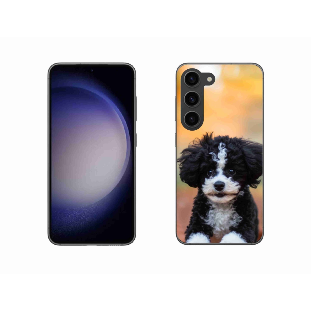 Gélový kryt mmCase na Samsung Galaxy S23 5G - roztomilé šteňa 2