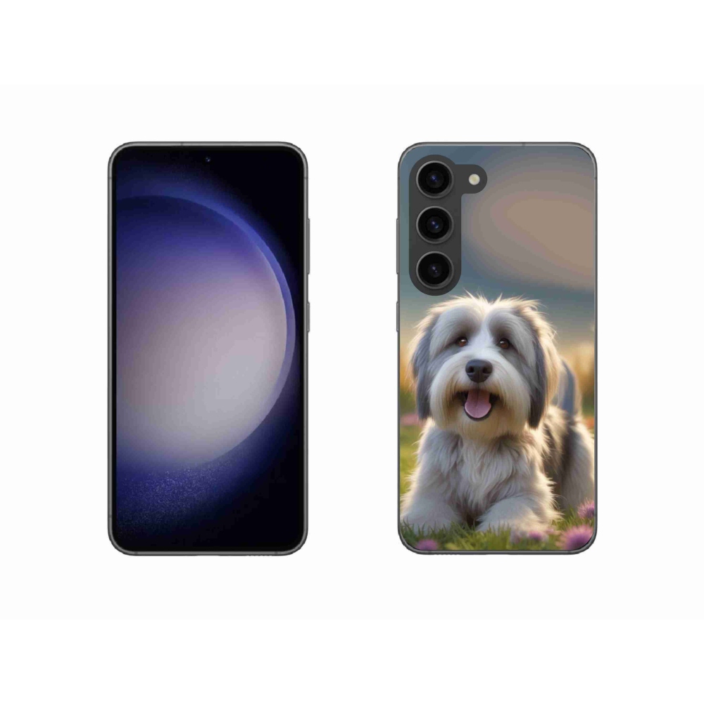 Gélový kryt mmCase na Samsung Galaxy S23 5G - roztomilý havanský psík