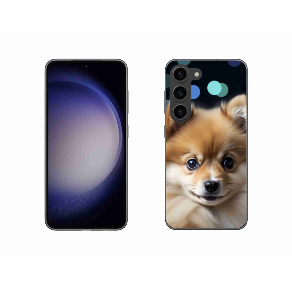 Gélový kryt mmCase na Samsung Galaxy S23 5G - roztomilý pomeranian