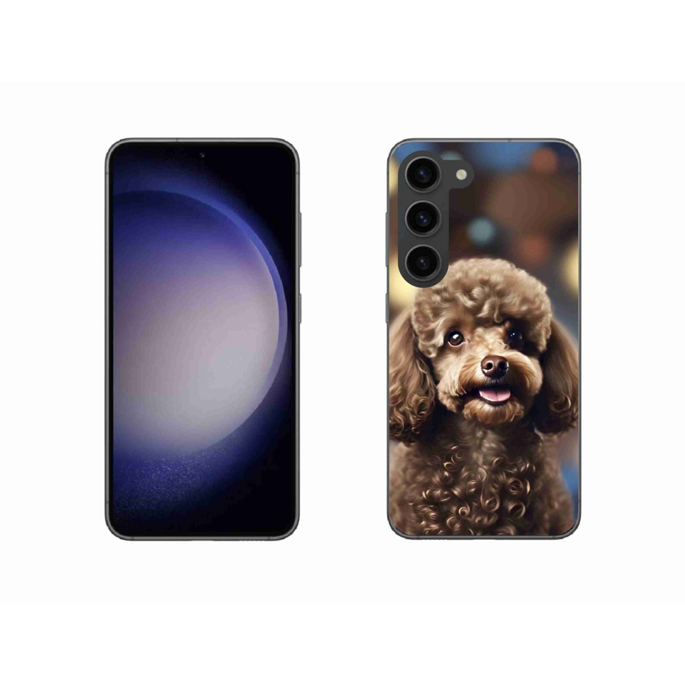 Gélový kryt mmCase na Samsung Galaxy S23 5G - roztomilý pudel