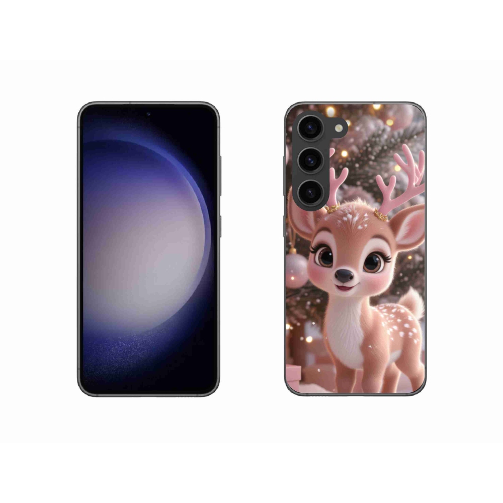 Gélový kryt mmCase na Samsung Galaxy S23 5G - roztomilý sob