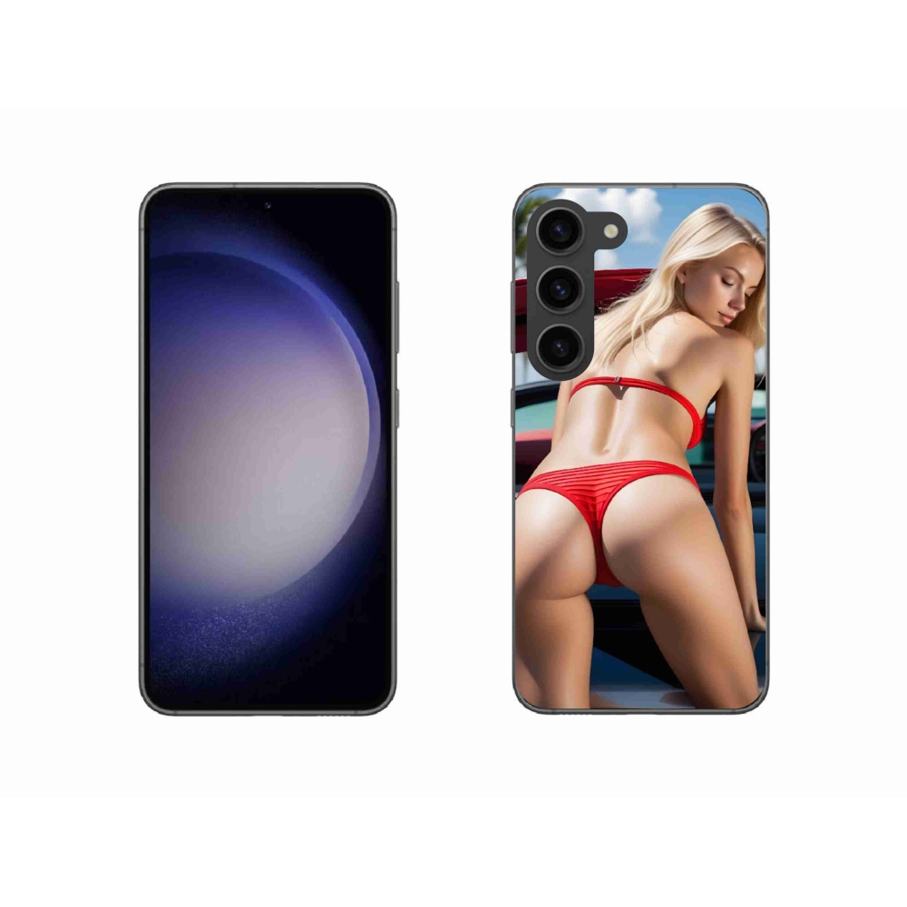 Gélový kryt mmCase Samsung Galaxy S23 5G - sexy žena 2