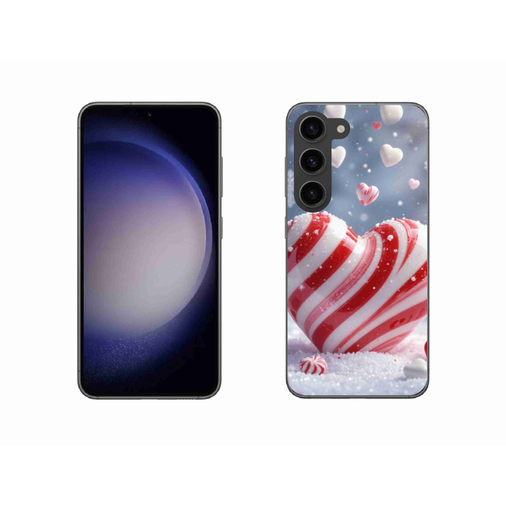 Gélový kryt mmCase na Samsung Galaxy S23 5G - sladké srdce