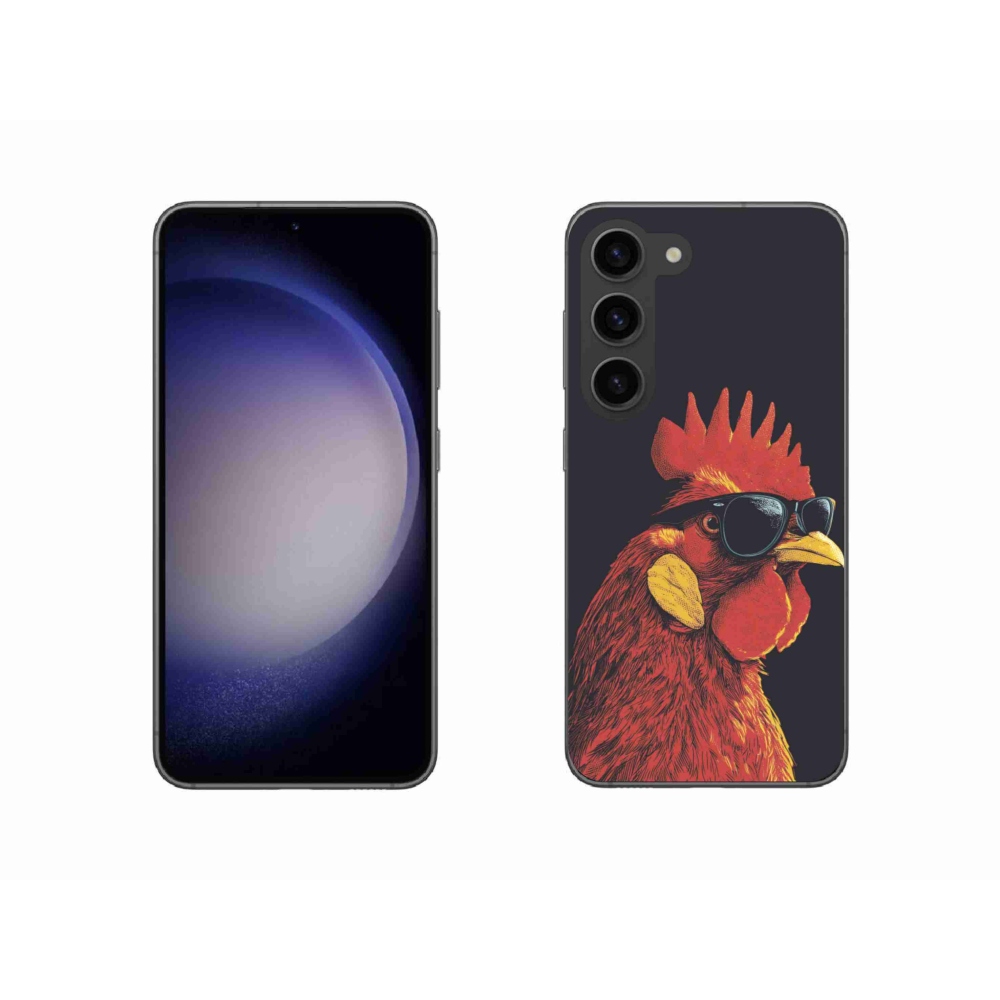 Gélový kryt mmCase na Samsung Galaxy S23 5G - štýlový kohút