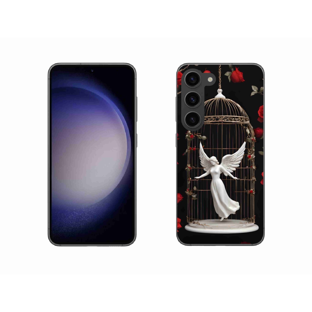Gélový kryt mmCase na Samsung Galaxy S23 5G - uväznený anjel