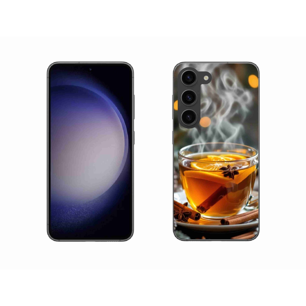 Gélový kryt mmCase na Samsung Galaxy S23 5G - vianočný punč