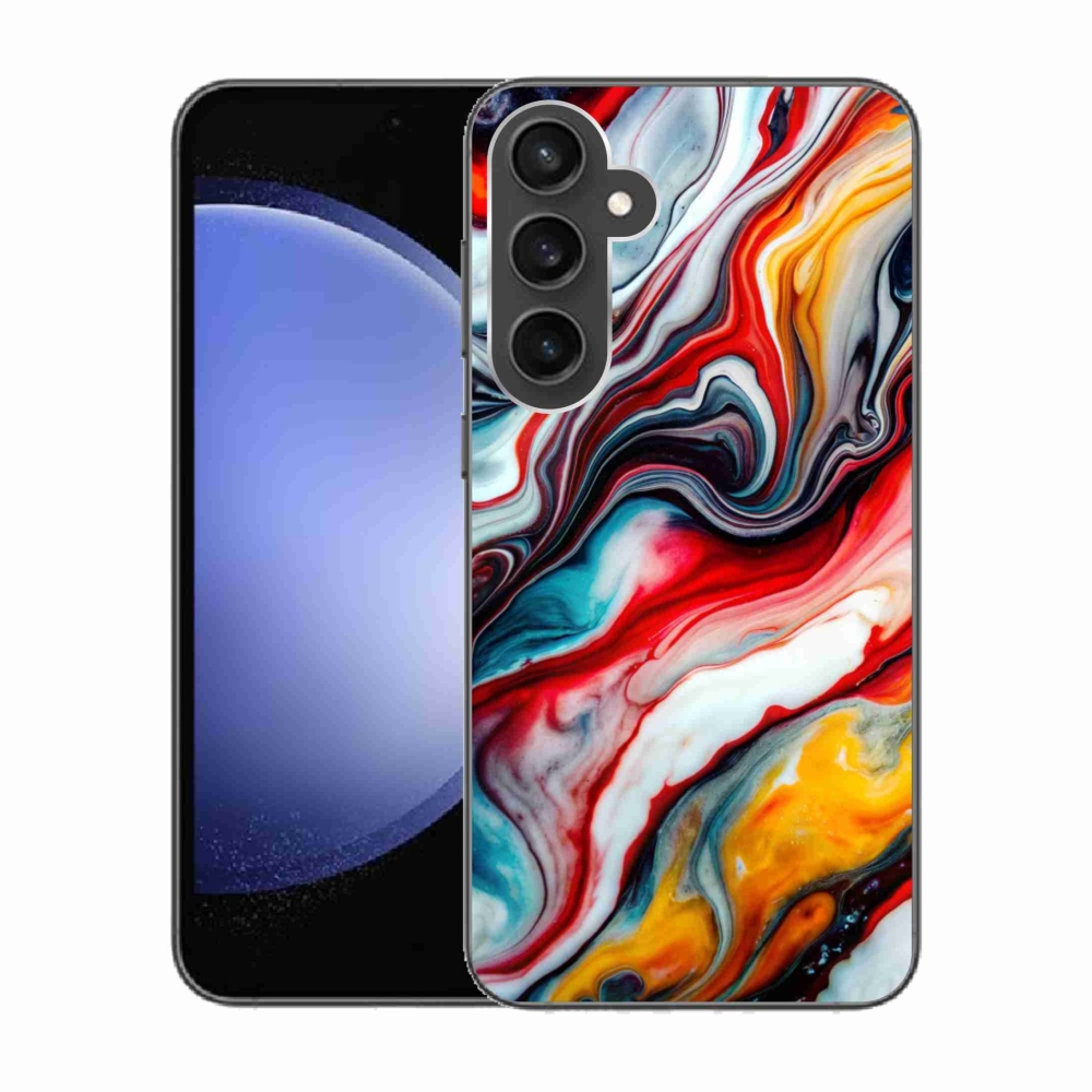 Gélový kryt mmCase na Samsung Galaxy S23 FE - abstraktný motív 35