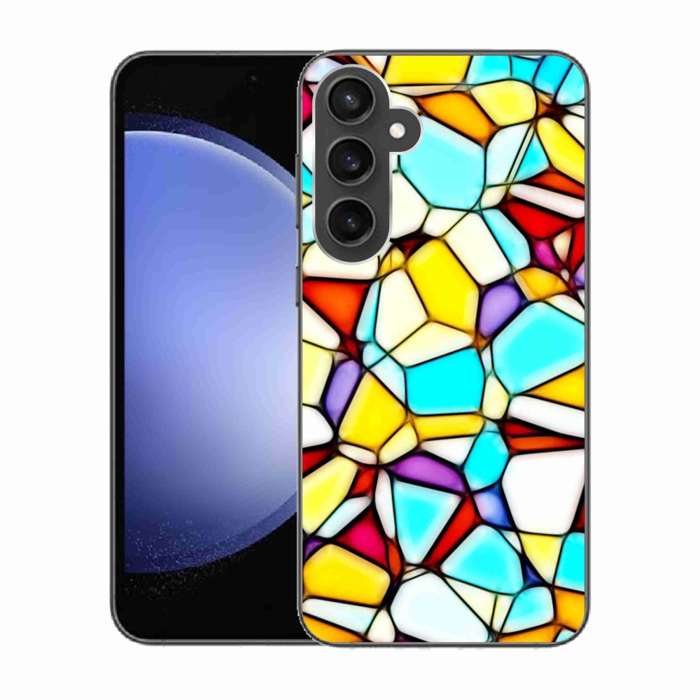 Gélový kryt mmCase na Samsung Galaxy S23 FE - abstraktný motív 40
