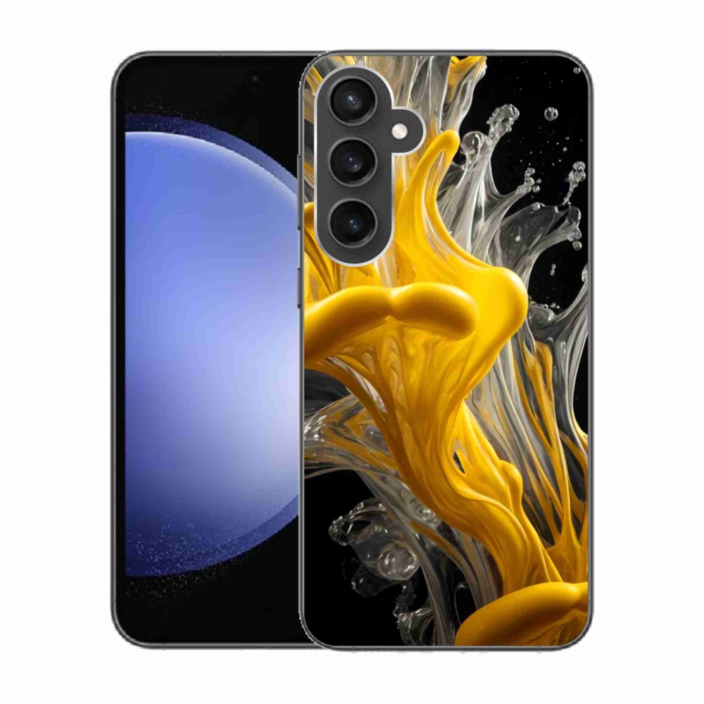 Gélový kryt mmCase na Samsung Galaxy S23 FE - abstraktný motív 48