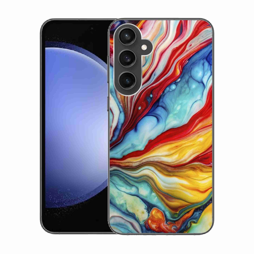 Gélový kryt mmCase na Samsung Galaxy S23 FE - abstraktný motív 58