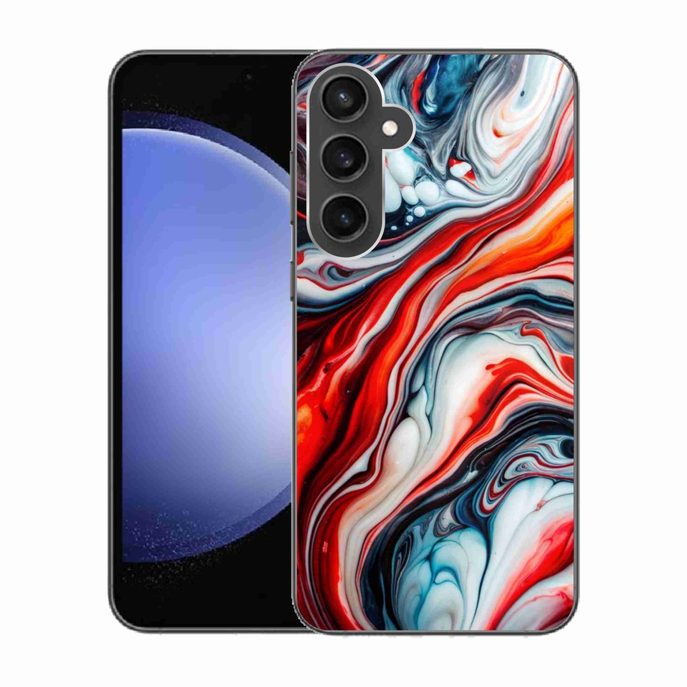 Gélový kryt mmCase na Samsung Galaxy S23 FE - abstraktný motív 63