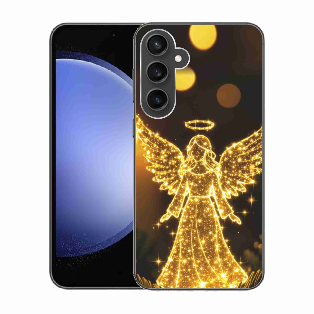Gélový kryt mmCase na Samsung Galaxy S23 FE - anjel