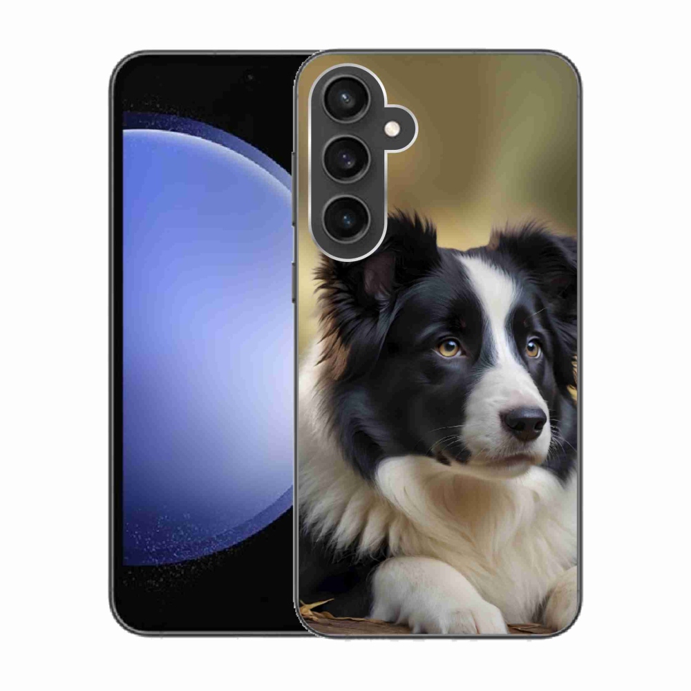 Gélový kryt mmCase na Samsung Galaxy S23 FE - border kólia 2