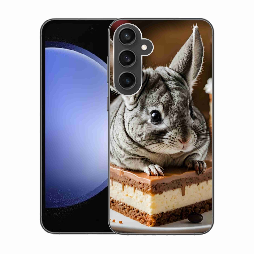 Gélový kryt mmCase na Samsung Galaxy S23 FE - činčila