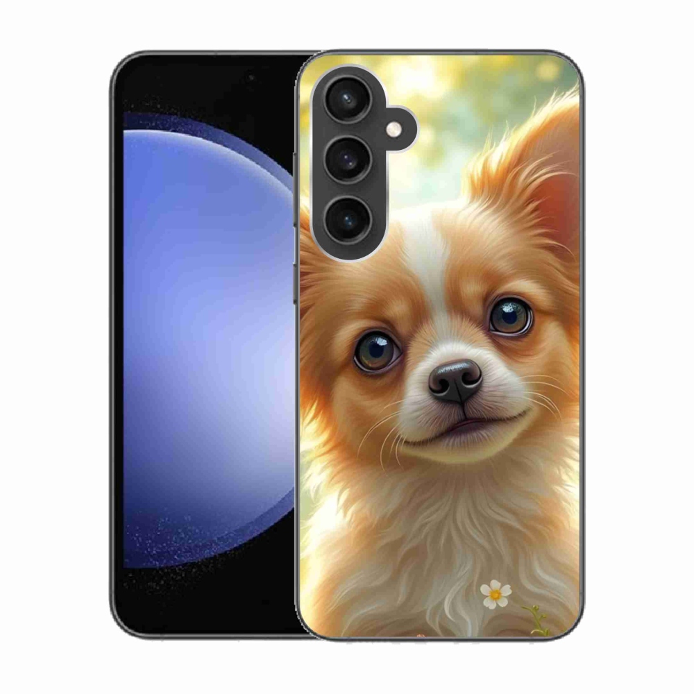 Gélový kryt mmCase na Samsung Galaxy S23 FE - čivava 5