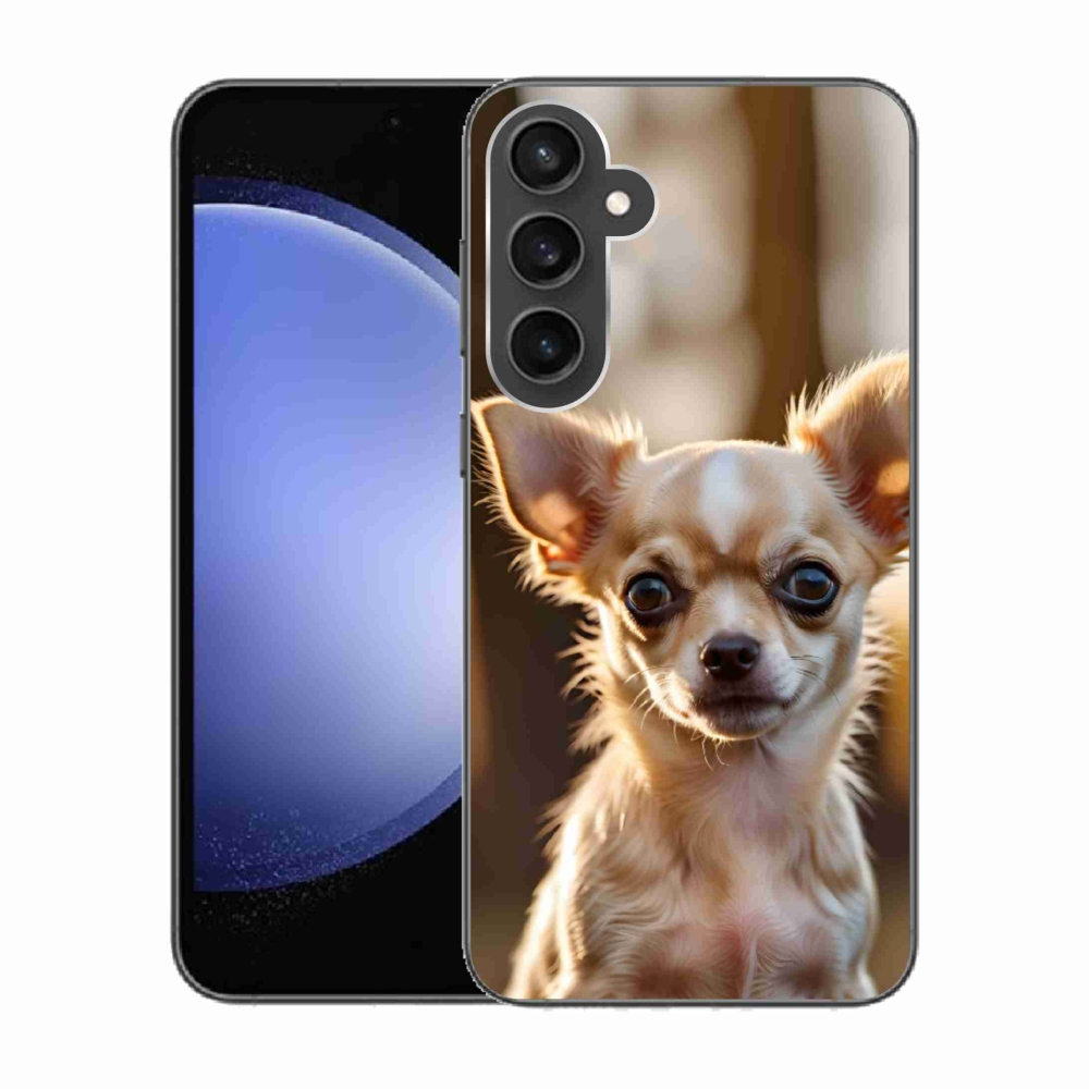 Gélový kryt mmCase na Samsung Galaxy S23 FE - čivava 6