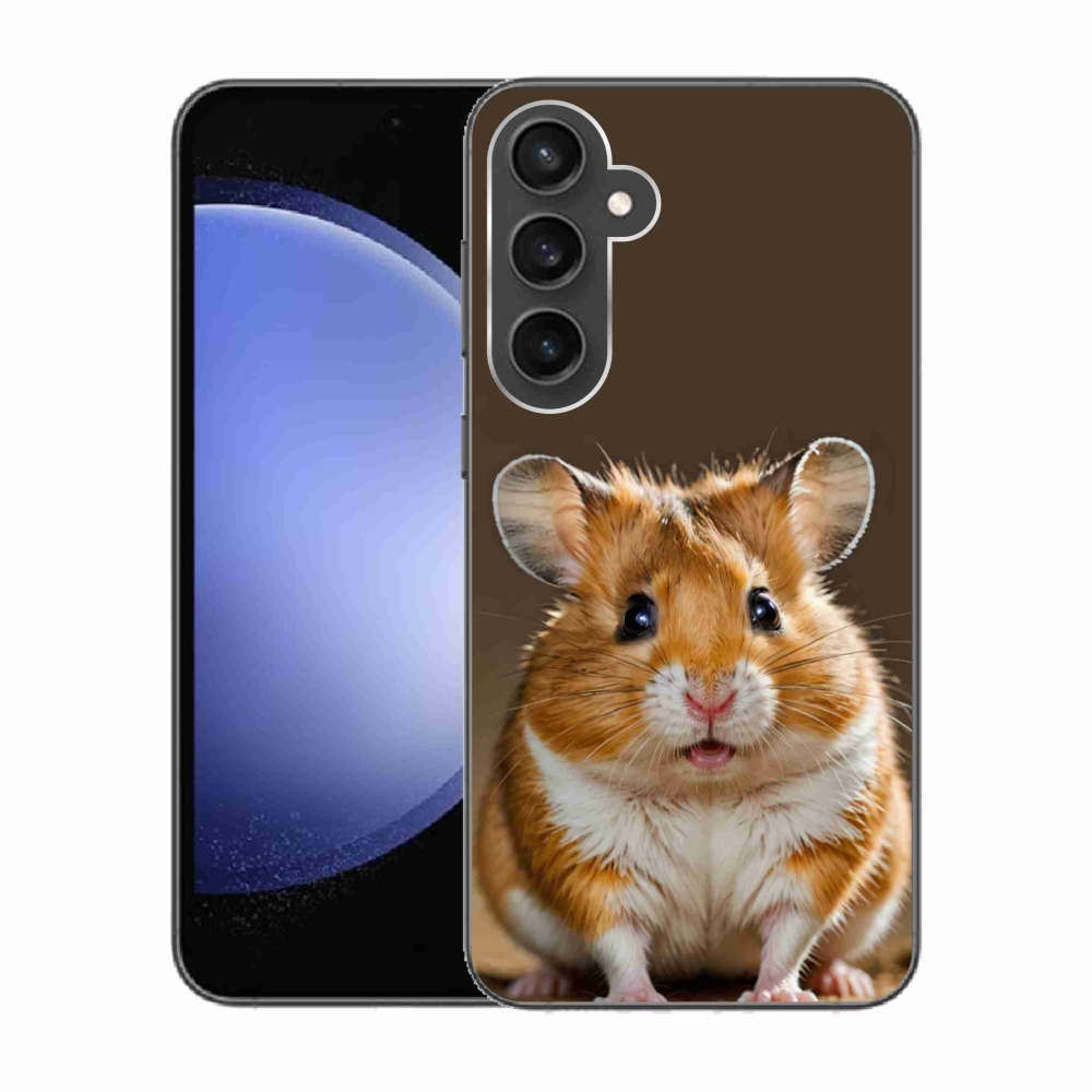 Gélový kryt mmCase na Samsung Galaxy S23 FE - škrečok