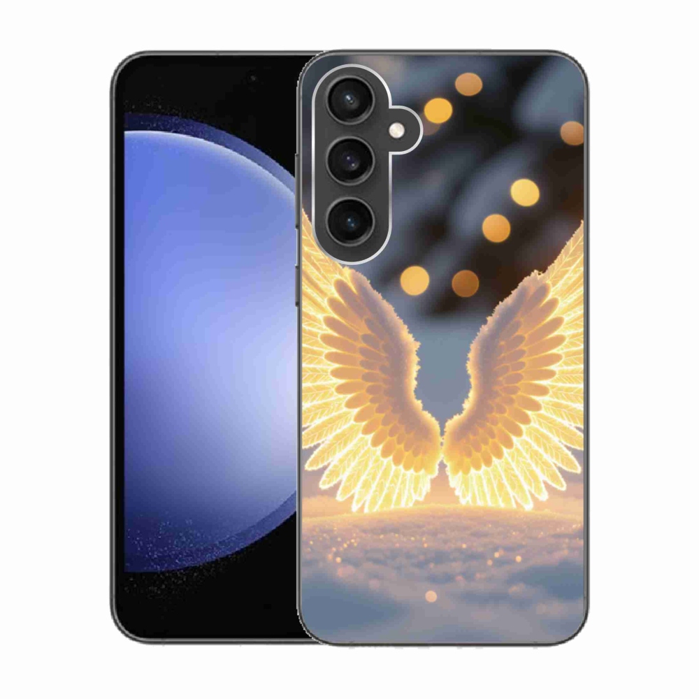 Gélový kryt mmCase na Samsung Galaxy S23 FE - krídla