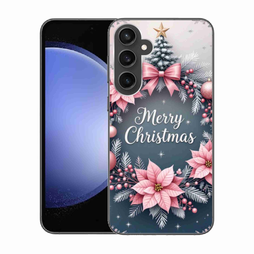 Gélový kryt mmCase na Samsung Galaxy S23 FE - merry christmas