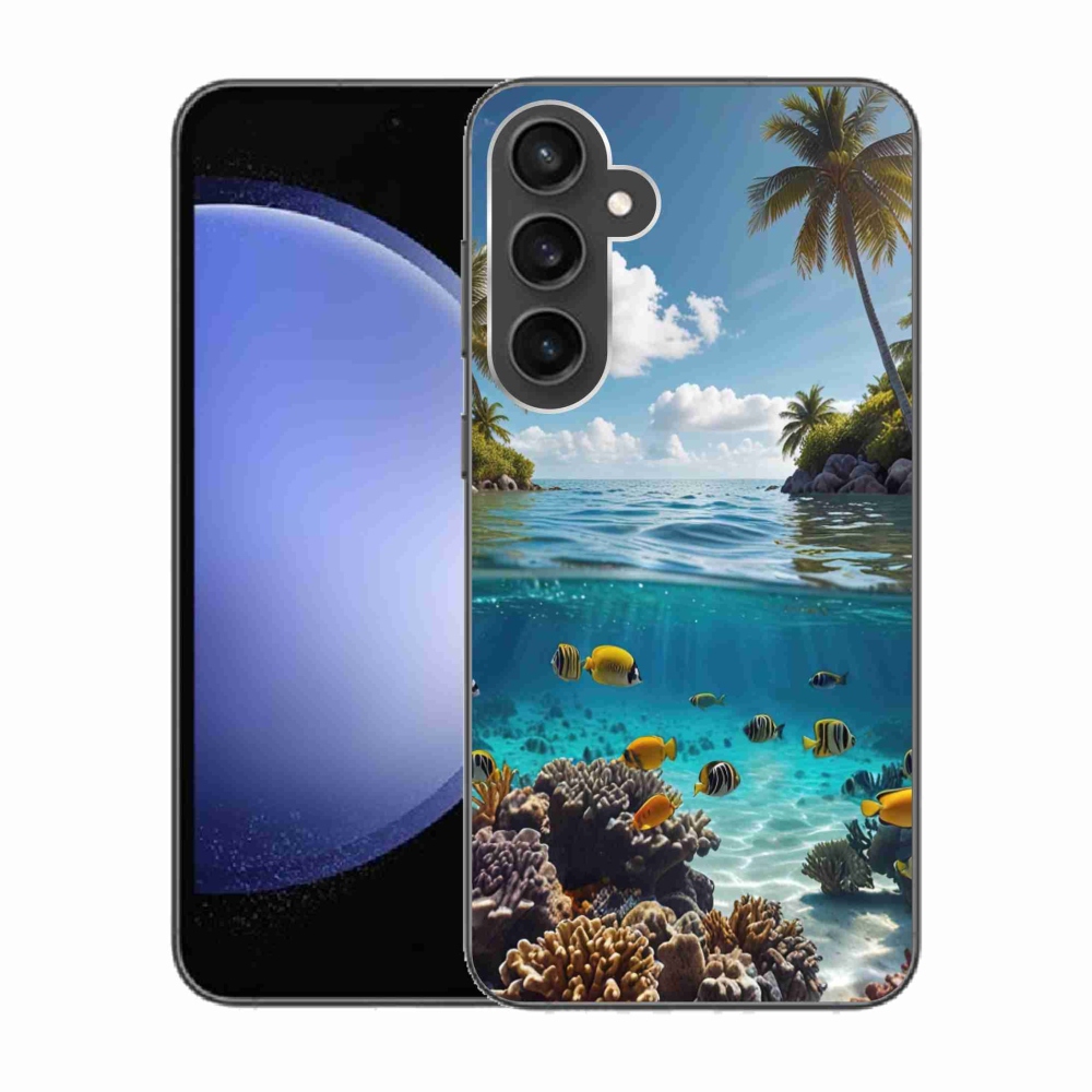 Gélový kryt mmCase na Samsung Galaxy S23 FE - morský svet 4