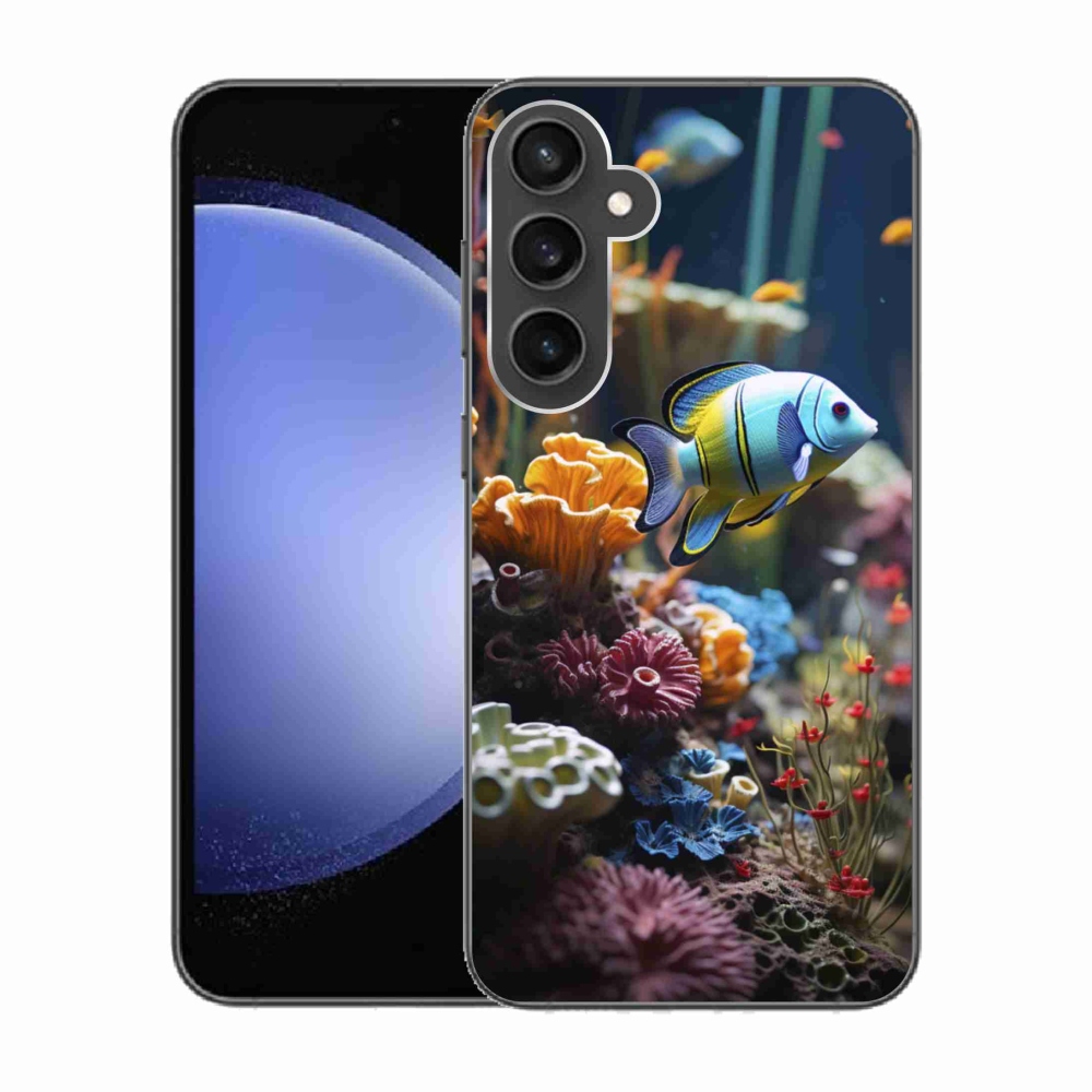 Gélový kryt mmCase na Samsung Galaxy S23 FE - morský svet 5