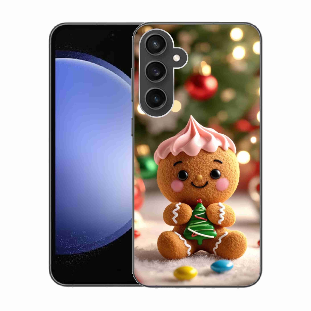 Gélový kryt mmCase na Samsung Galaxy S23 FE - perníček