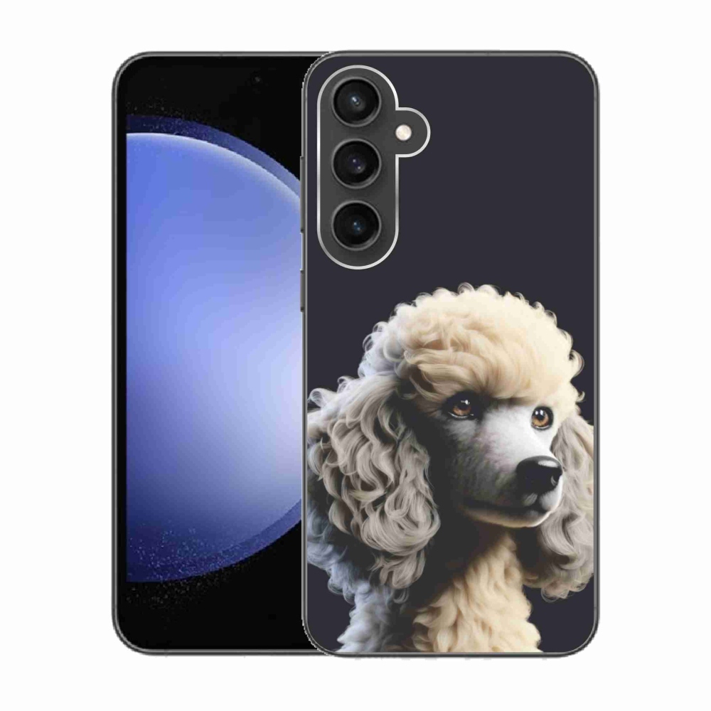 Gélový kryt mmCase na Samsung Galaxy S23 FE - pudel