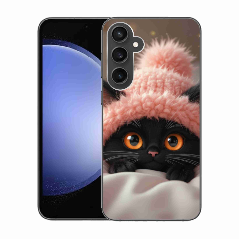Gélový kryt mmCase na Samsung Galaxy S23 FE - roztomilé mačiatko 7