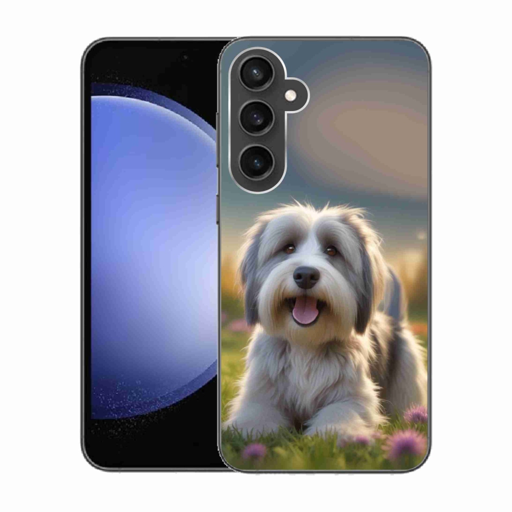 Gélový kryt mmCase na Samsung Galaxy S23 FE - roztomilý havanský psík