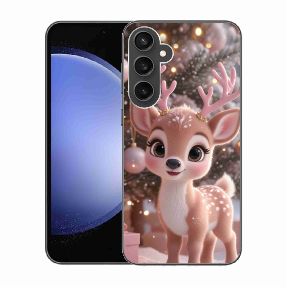 Gélový kryt mmCase na Samsung Galaxy S23 FE - roztomilý sob