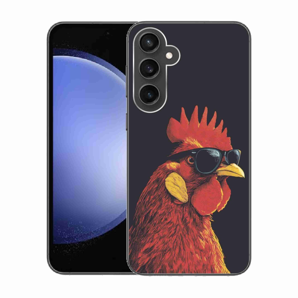 Gélový kryt mmCase na Samsung Galaxy S23 FE - štýlový kohút