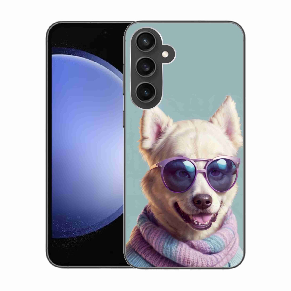 Gélový kryt mmCase na Samsung Galaxy S23 FE - štýlový nemecký špic