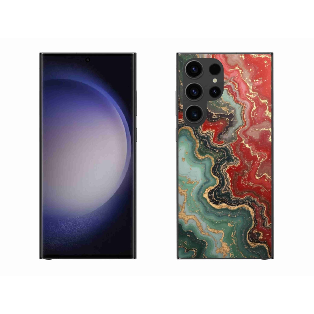 Gélový kryt mmCase na Samsung Galaxy S23 Ultra 5G - abstraktný motív 55