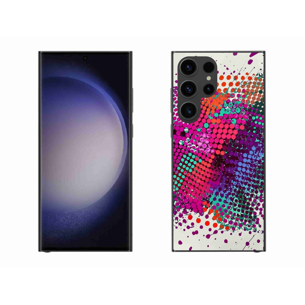 Gélový kryt mmCase na Samsung Galaxy S23 Ultra 5G - abstraktný motív 65