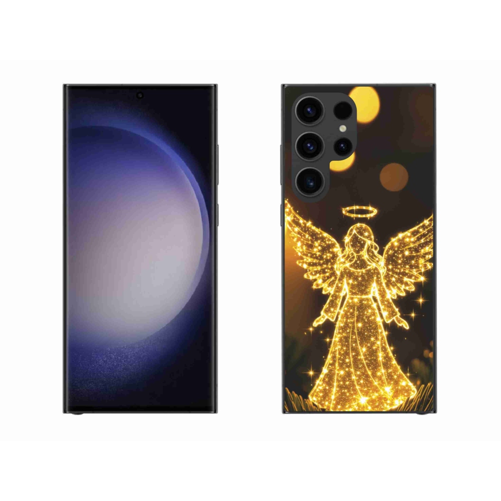 Gélový kryt mmCase na Samsung Galaxy S23 Ultra 5G - anjel