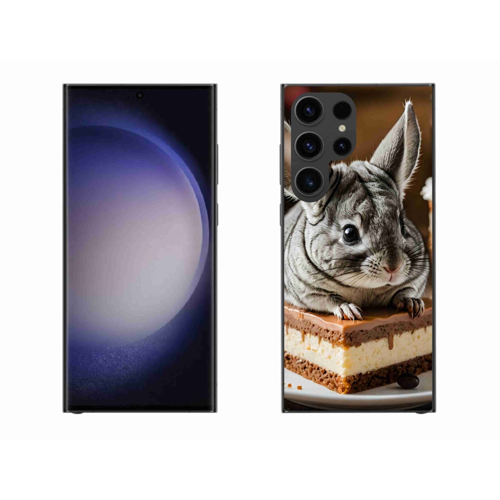 Gélový kryt mmCase na Samsung Galaxy S23 Ultra 5G - činčila