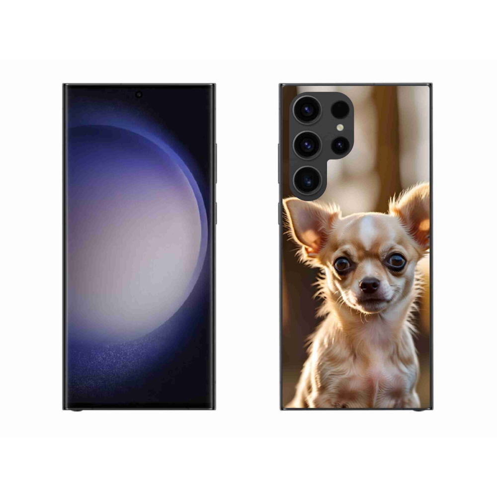 Gélový kryt mmCase na Samsung Galaxy S23 Ultra 5G - čivava 6