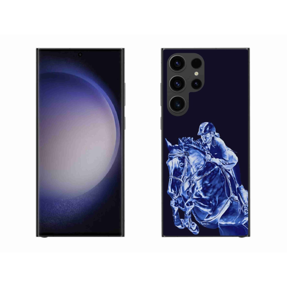 Gélový kryt mmCase na Samsung Galaxy S23 Ultra 5G - dostihový kôň