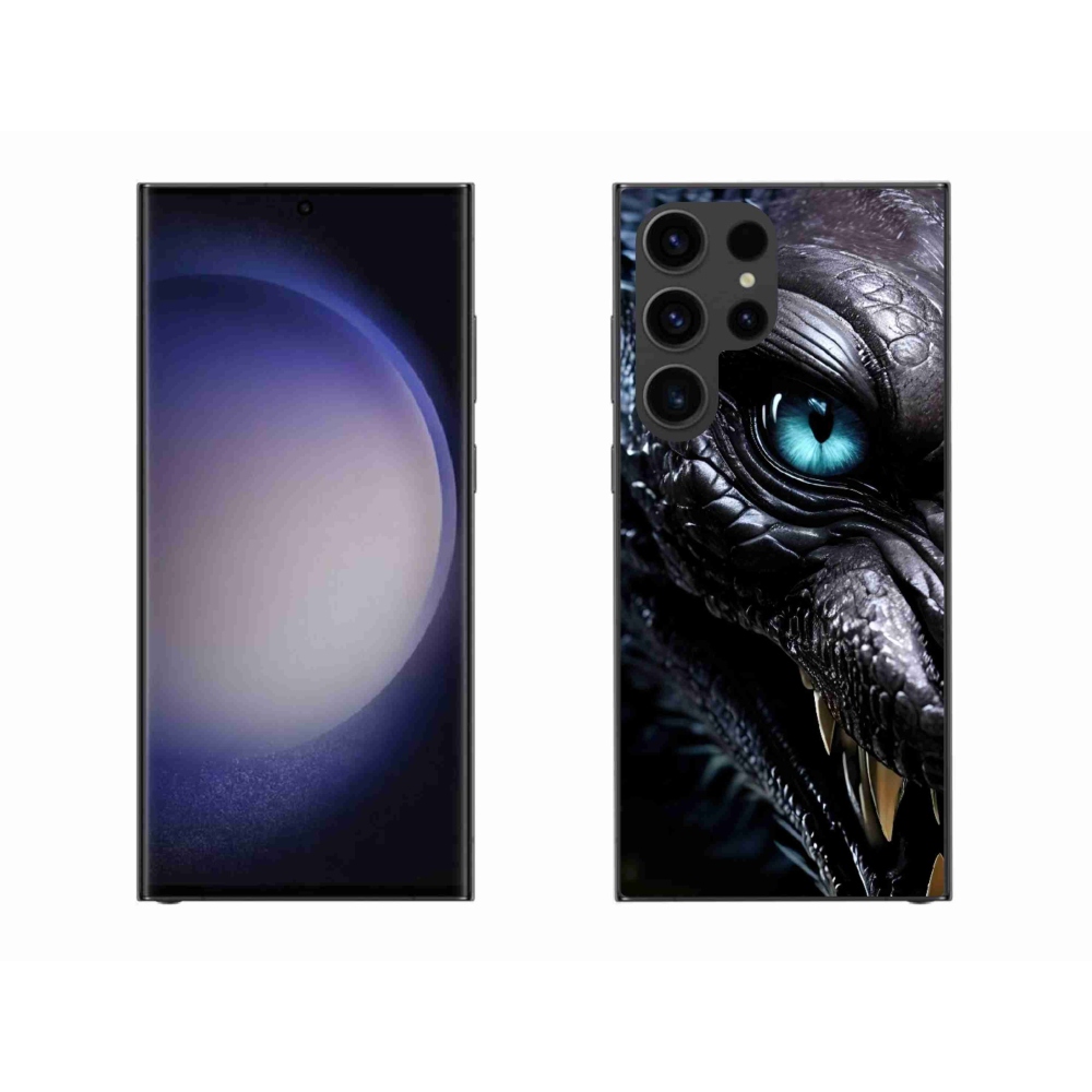 Gélový kryt mmCase na Samsung Galaxy S23 Ultra 5G - dračí pohľad
