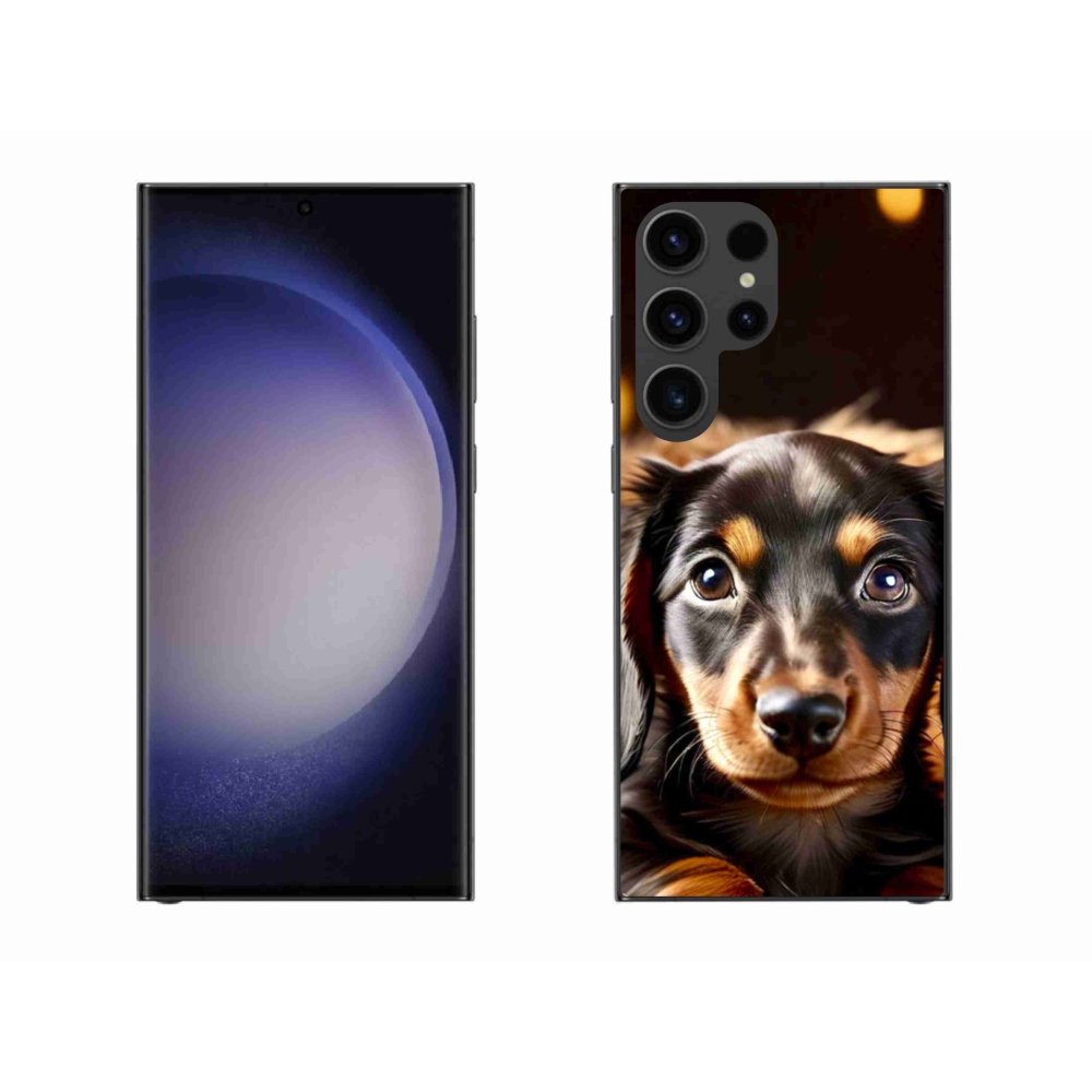 Gélový kryt mmCase na Samsung Galaxy S23 Ultra 5G - jazvečík