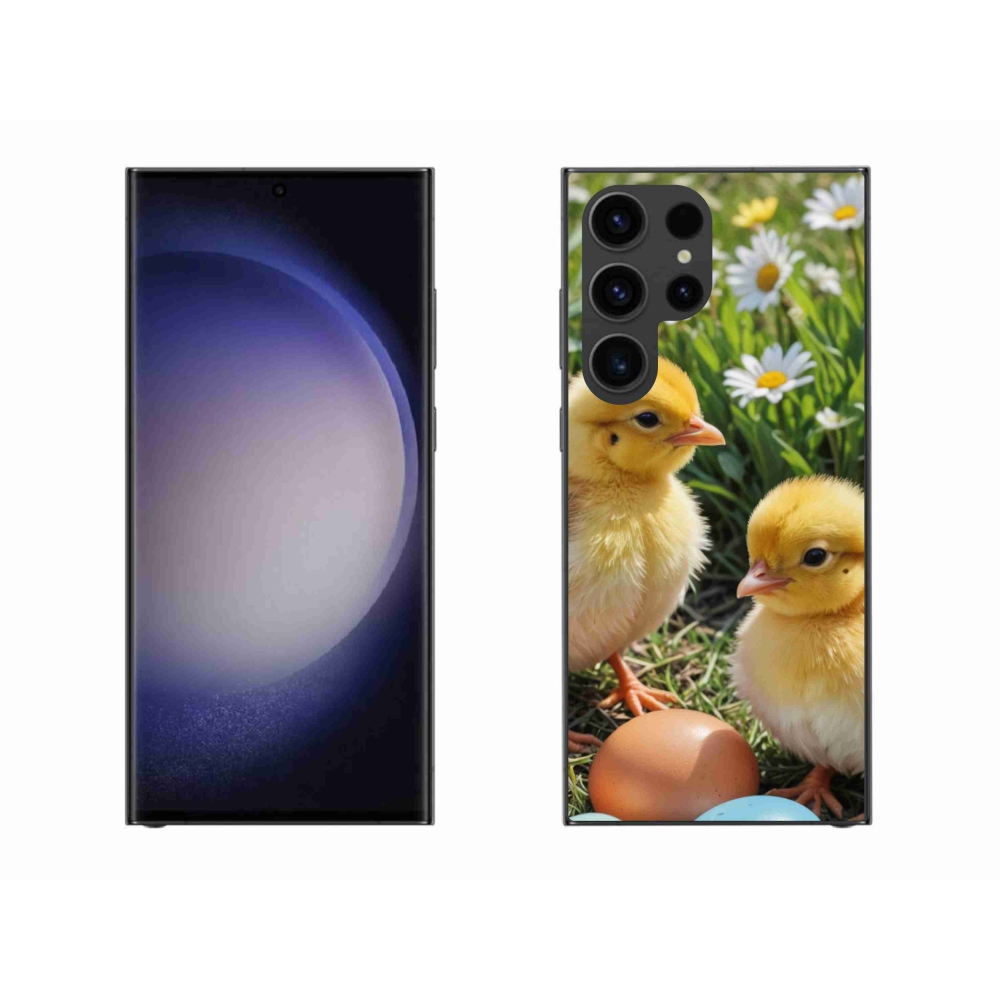 Gélový kryt mmCase na Samsung Galaxy S23 Ultra 5G - kuriatka