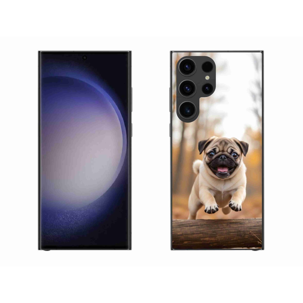 Gélový kryt mmCase na Samsung Galaxy S23 Ultra 5G - mops 2