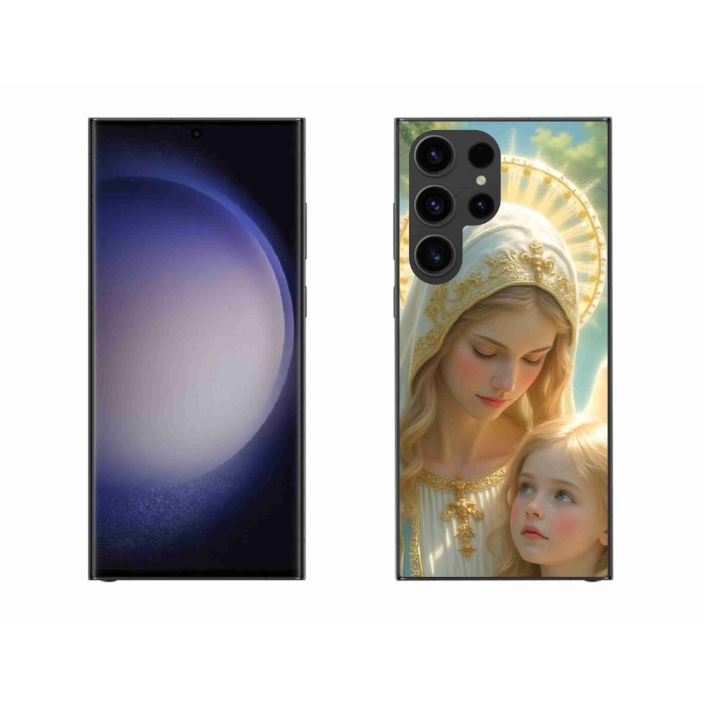 Gélový kryt mmCase na Samsung Galaxy S23 Ultra 5G - náboženský motív 2