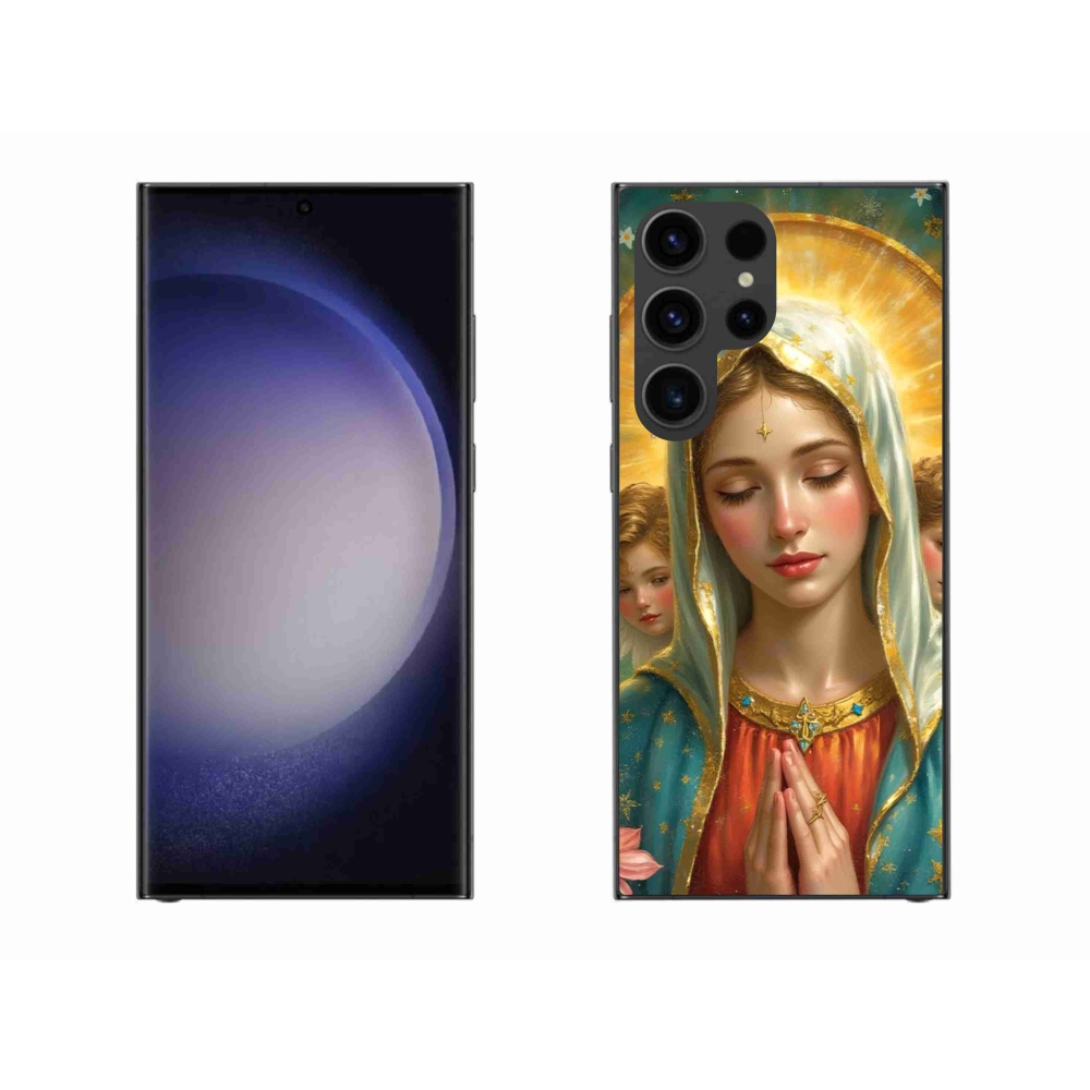 Gélový kryt mmCase na Samsung Galaxy S23 Ultra 5G - náboženský motív 3