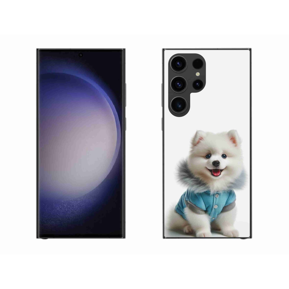 Gélový kryt mmCase na Samsung Galaxy S23 Ultra 5G - pomeranian