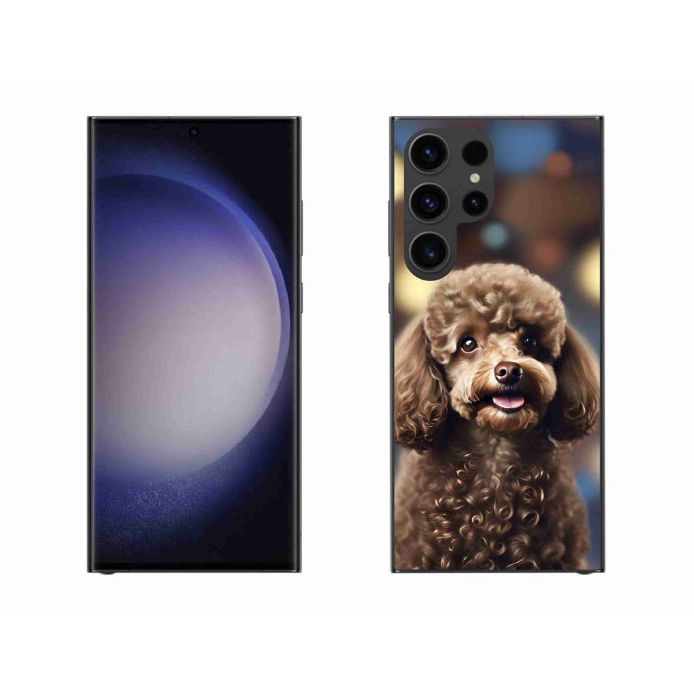 Gélový kryt mmCase na Samsung Galaxy S23 Ultra 5G - roztomilý pudel