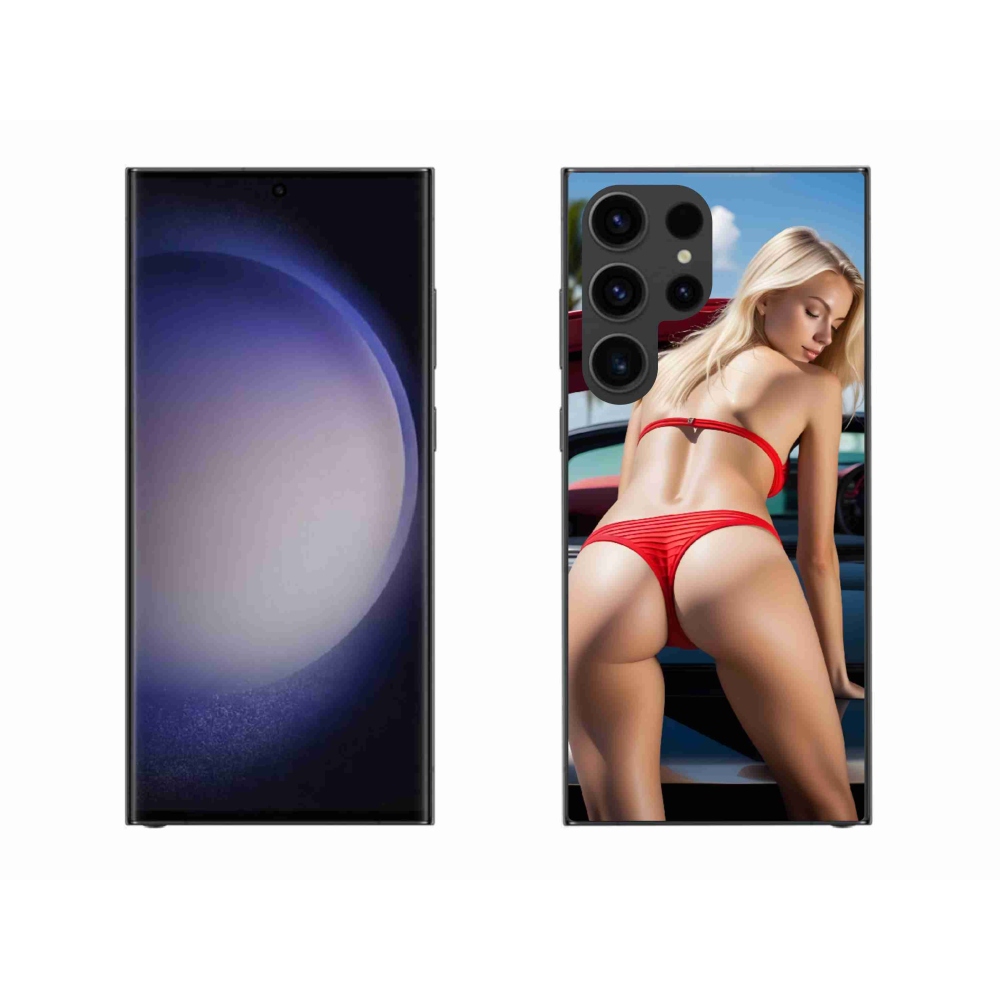 Gélový kryt mmCase Samsung Galaxy S23 Ultra 5G - sexy žena 2