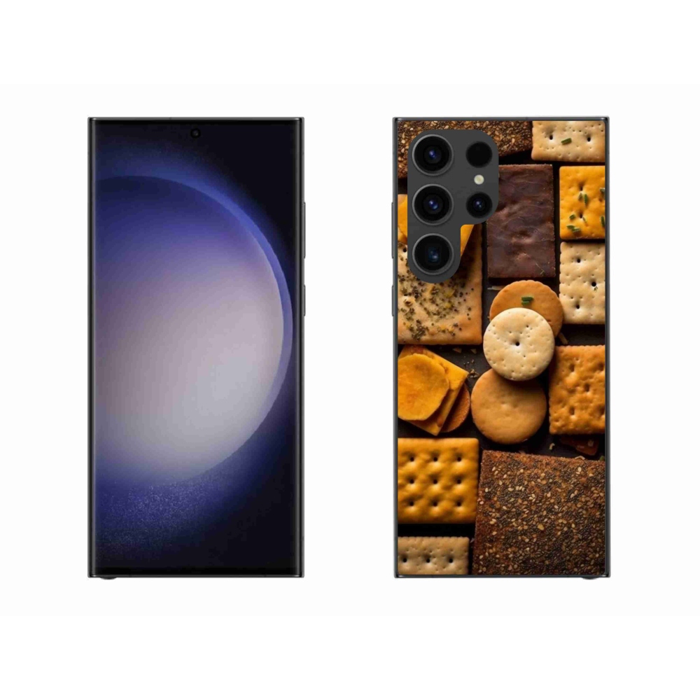 Gélový kryt mmCase na Samsung Galaxy S23 Ultra 5G - sušienky