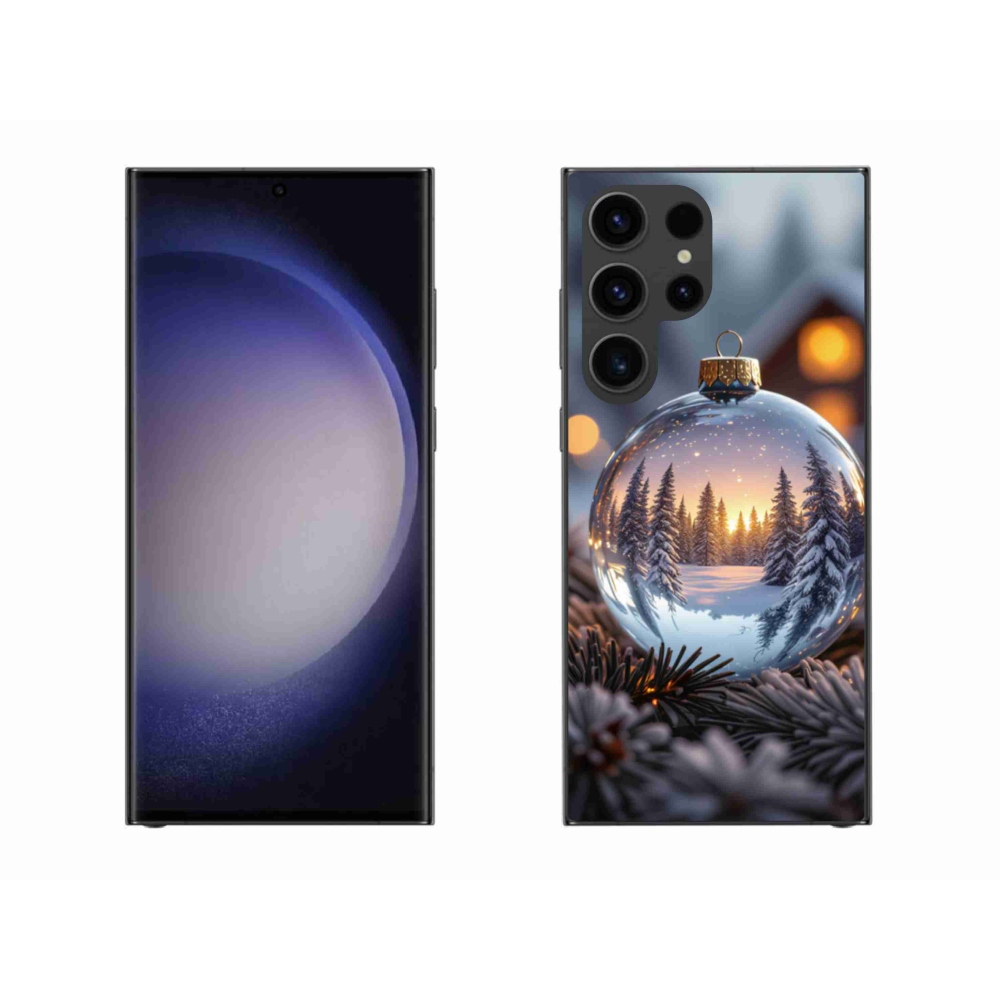 Gélový kryt mmCase na Samsung Galaxy S23 Ultra 5G - vianočná ozdoba