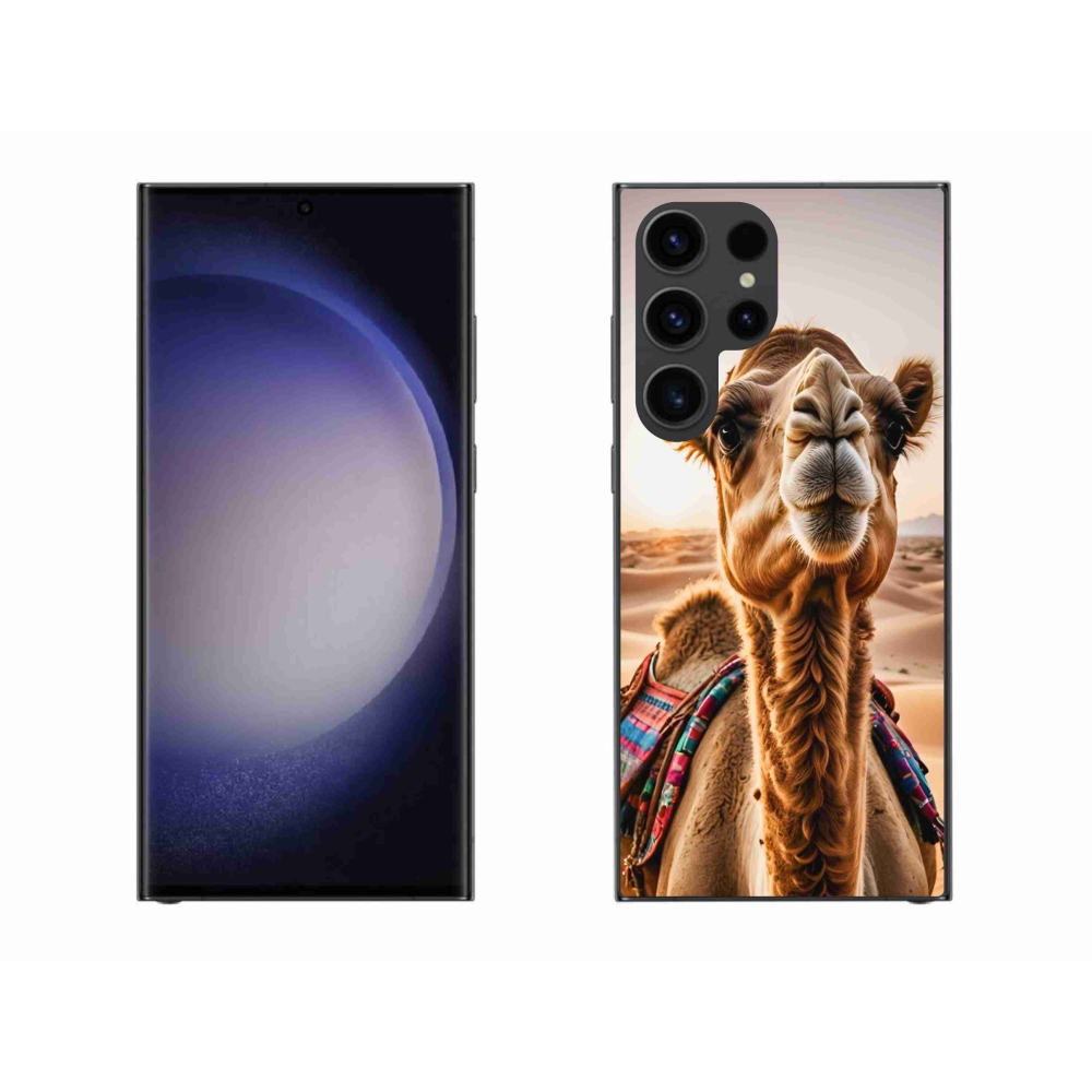 Gélový kryt mmCase na Samsung Galaxy S23 Ultra 5G - ťava